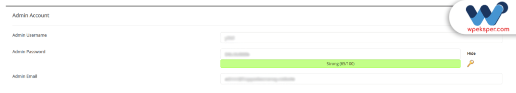 cpanel ile otomatik wordpress kurmak - adım 5